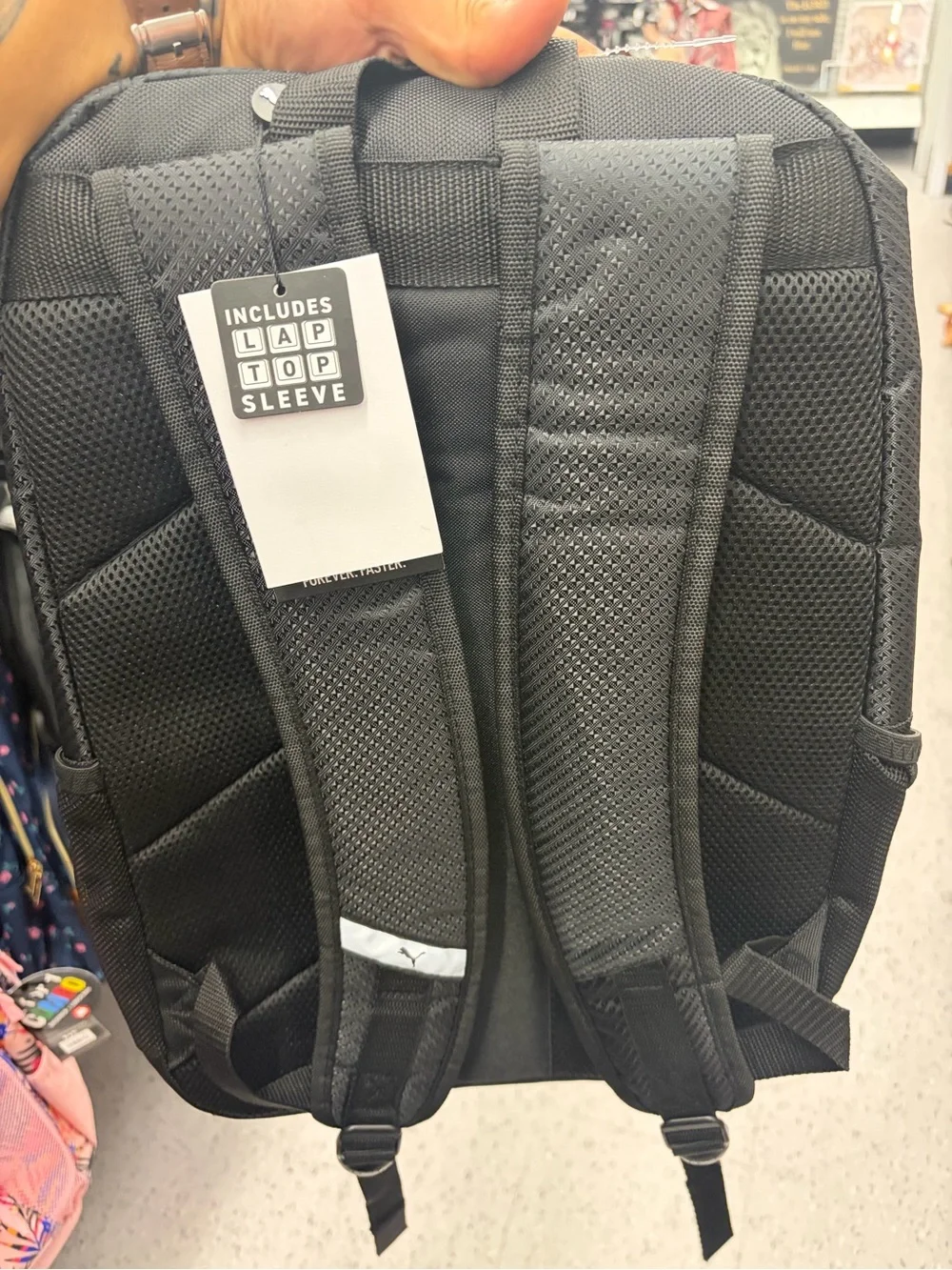 Puma Black Performance Backpack for Men